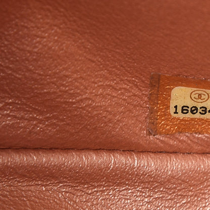 Chanel Metallic Lambskin Quilted Mini Rectangular Flap Copper 7 of 7