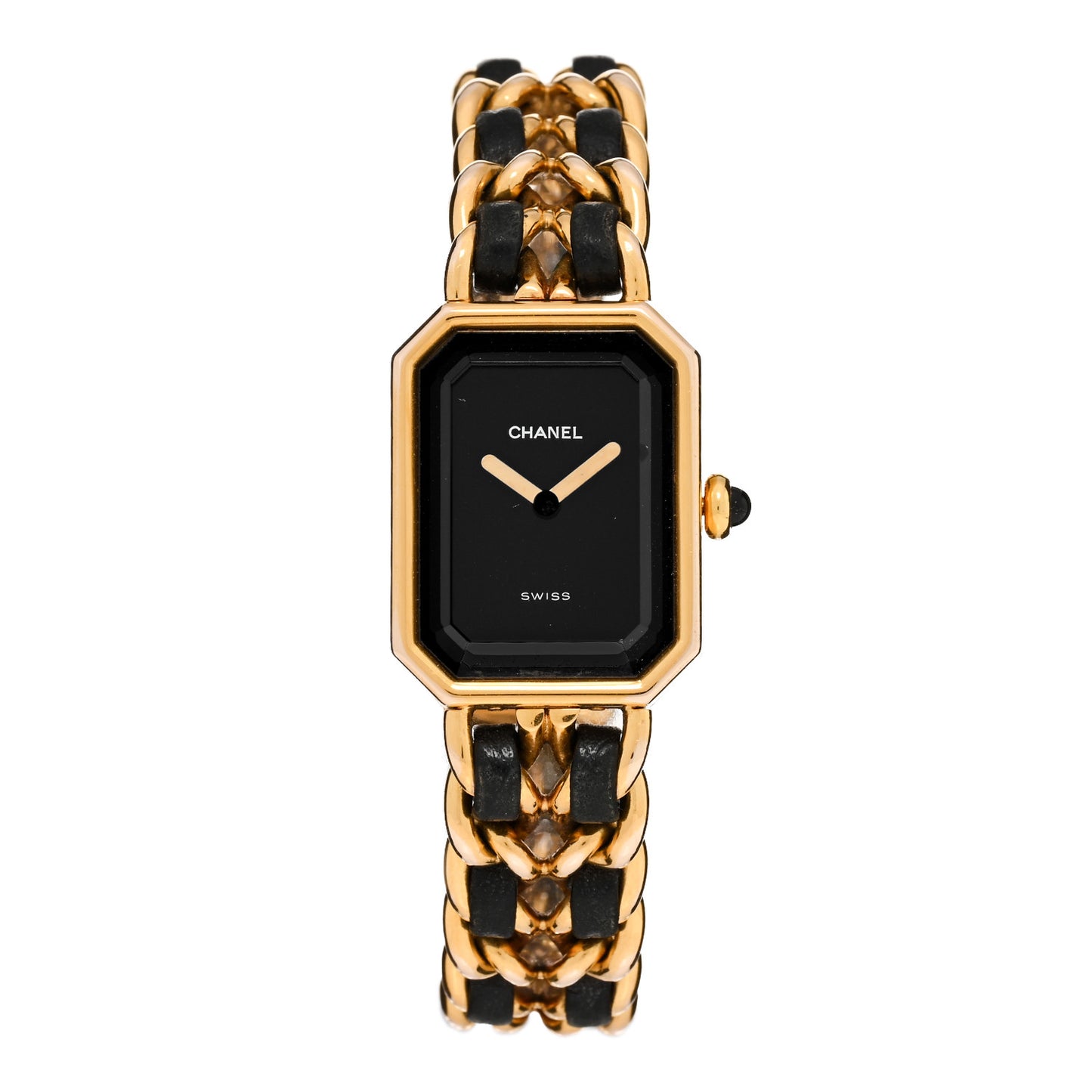 Stainless Steel Lambskin 20mm Chain Premiere Quartz Watch Gold M