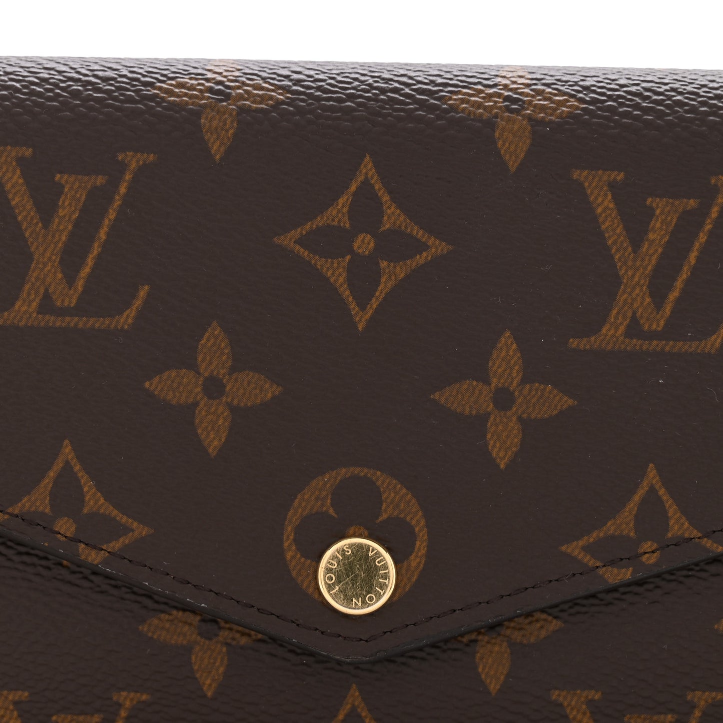 Monogram Sarah Wallet NM Coquelicot Coquelicot