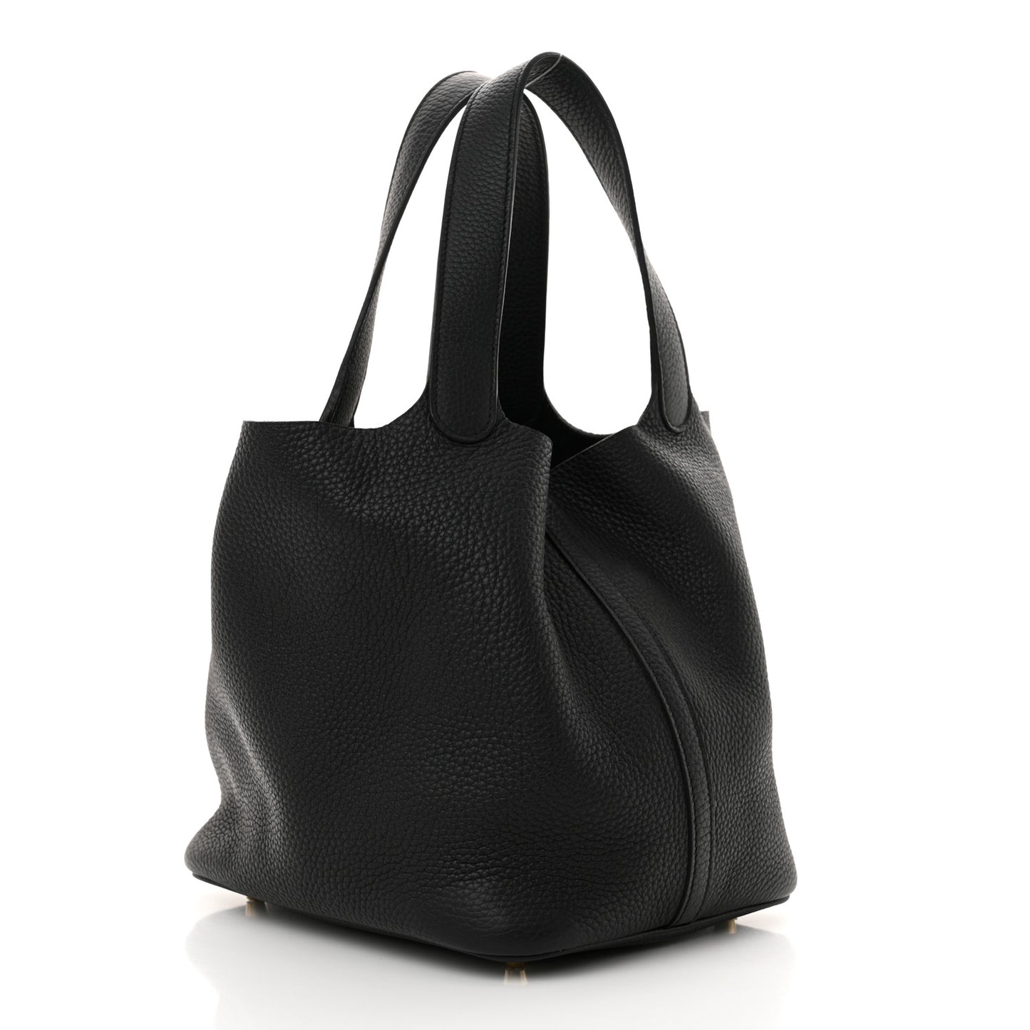 Taurillon Clemence Picotin Lock 22 MM Black