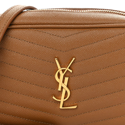 Saint Laurent Grain De Poudre Matelasse Monogram Mini Lou Camera Bag Dune 8 of 11