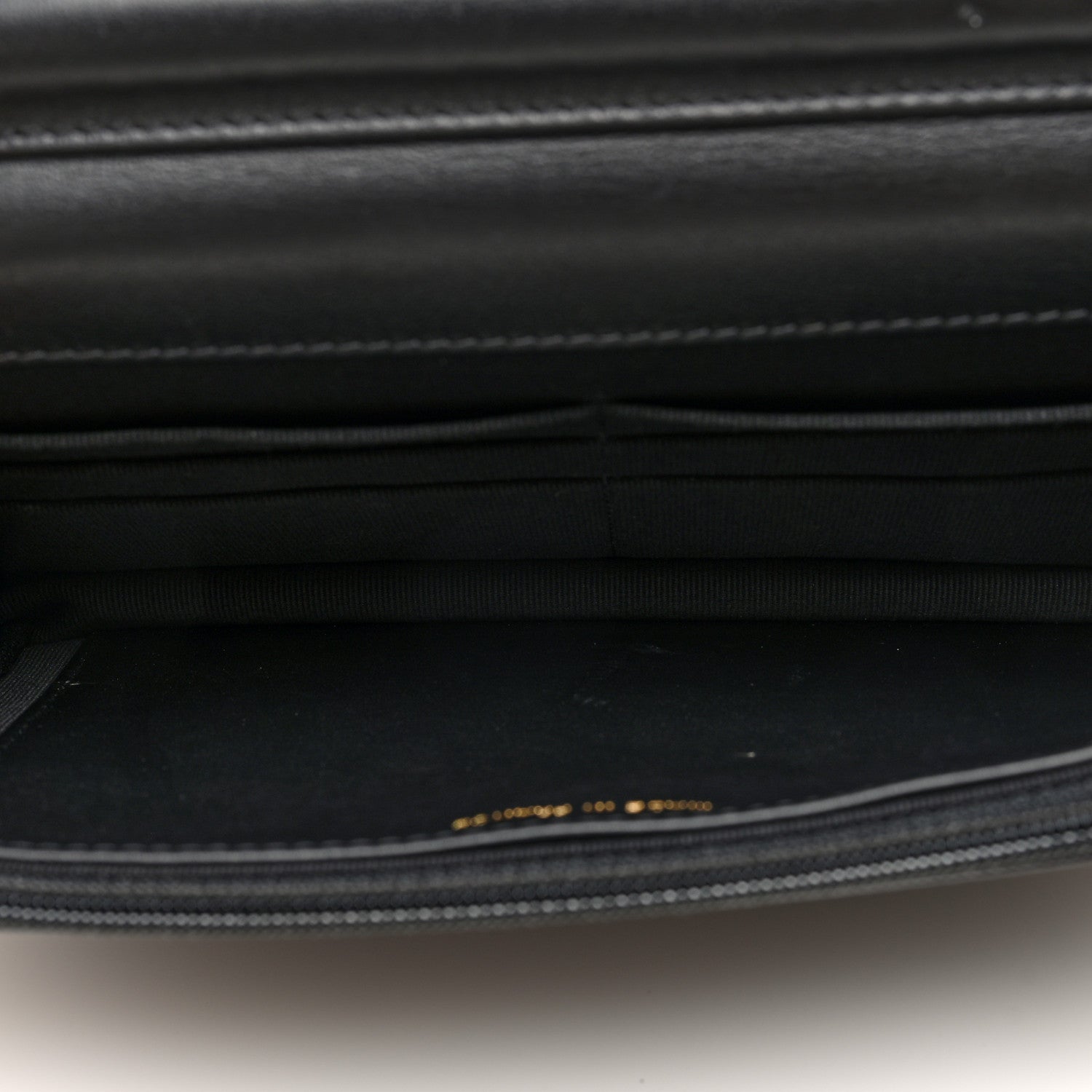 Chanel Caviar Quilted Boy Wallet On Chain WOC Black 5 of 10