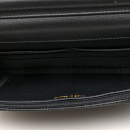 Chanel Caviar Quilted Boy Wallet On Chain WOC Black 5 of 10