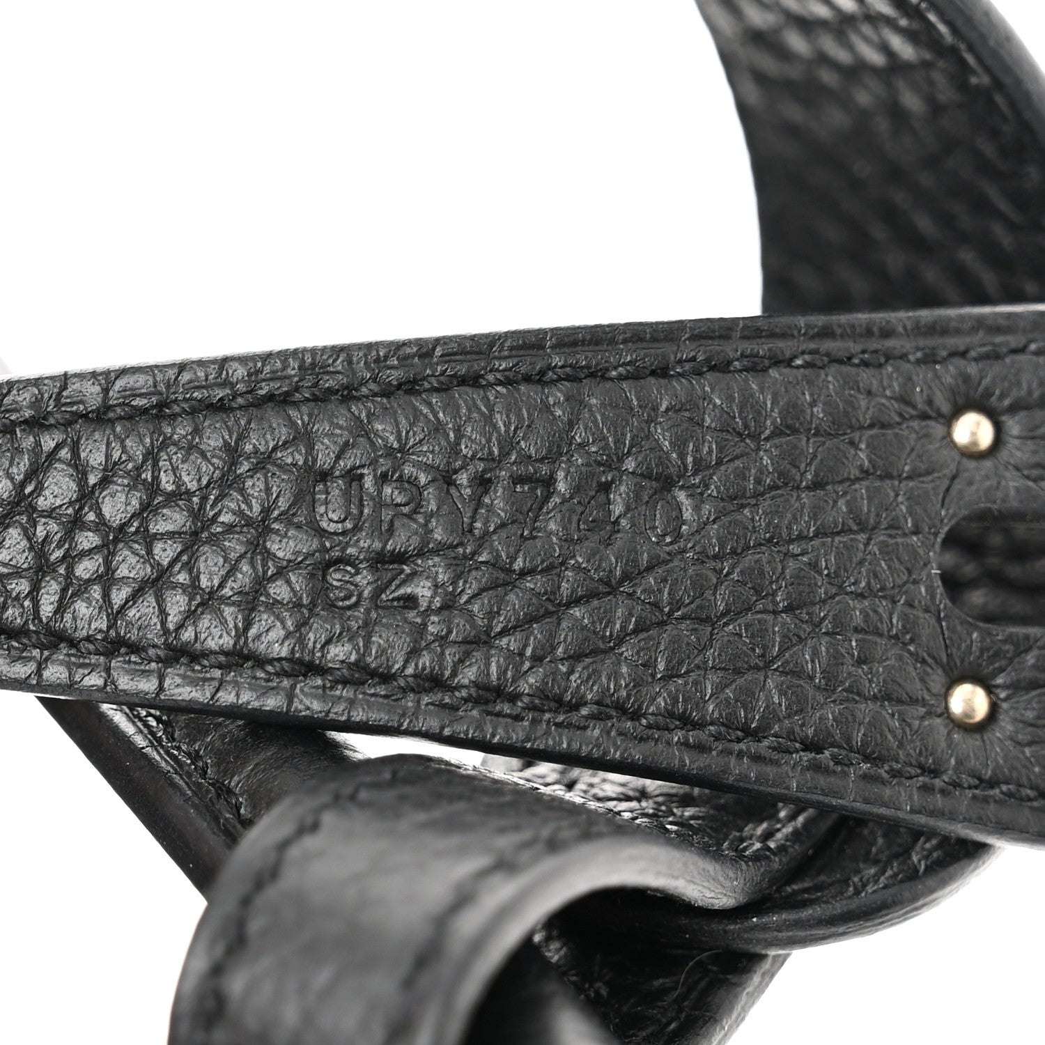 Hermes Taurillon Clemence Lindy 26 Black 7 of 12
