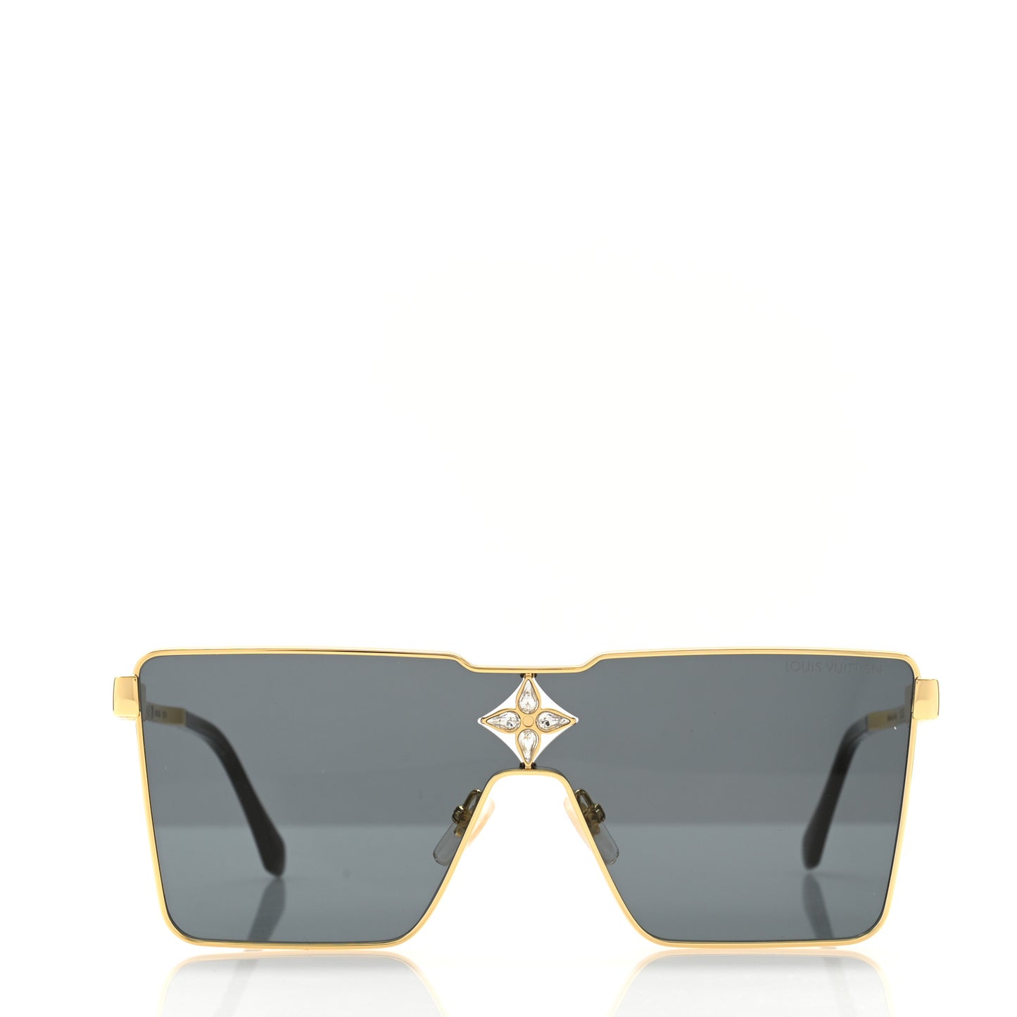Acetate Swarovski Crystal Cyclone Sunglasses Z1700U Gold