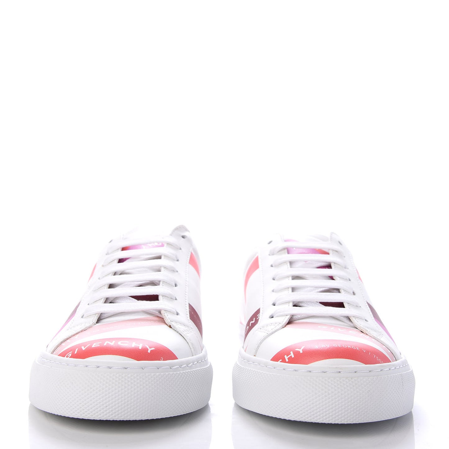 Calfskin Logo Tape Womens Urban Street Sneakers 37 White