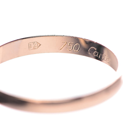 Cartier 18K Pink Yellow White Gold Small Trinity Ring 50 5.25 4 of 7
