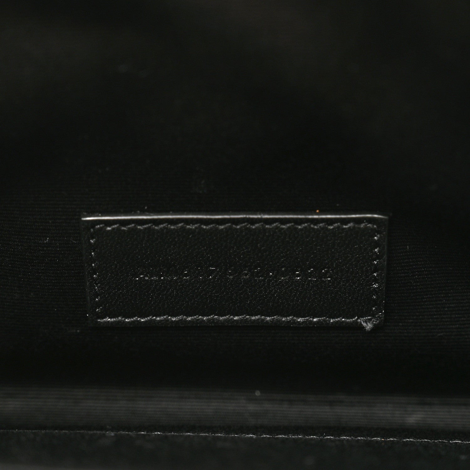 Saint Laurent Grain De Poudre Matelasse Chevron Monogram Cassandre Flap Pouch Natural Dark 7 of 8
