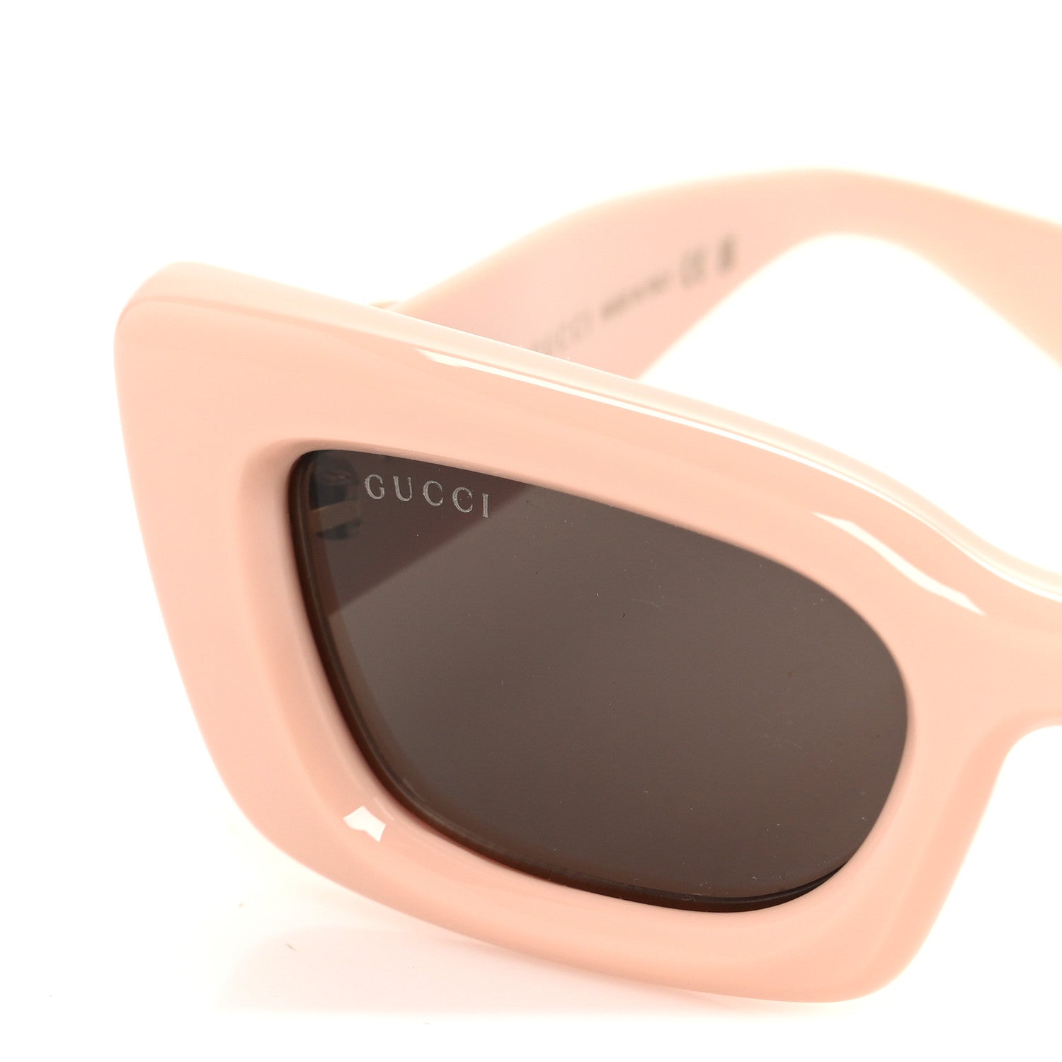 Gucci Acetate Cat Eye GG Marmont Logo Sunglasses GG1827S Light Pink 7 of 8