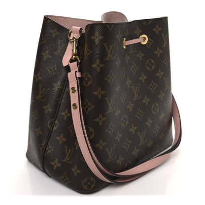 Louis Vuitton Monogram Neonoe MM Rose Poudre 3 of 9