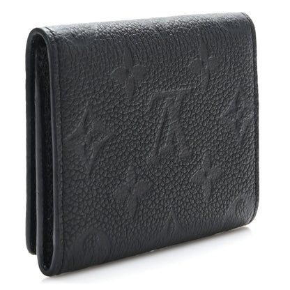 Louis Vuitton Empreinte Business Card Holder Black 3 of 7