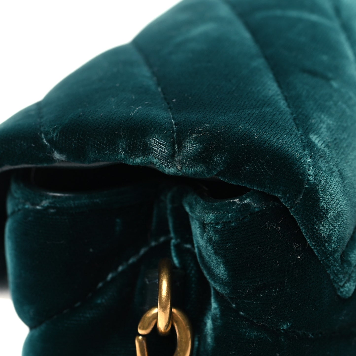 Velvet Y Quilted Monogram Toy Loulou Crossbody Bag Dark Ottanio
