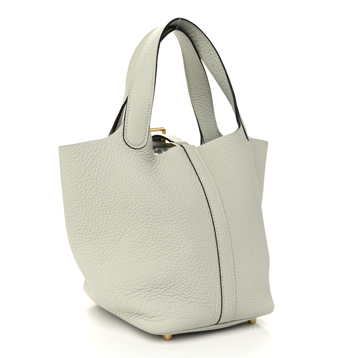 Taurillon Clemence Picotin Lock 18 Gris Neve