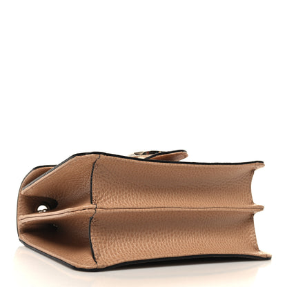 Gucci Dollar Calfskin Small Interlocking G Shoulder Bag Camelia 4 of 11