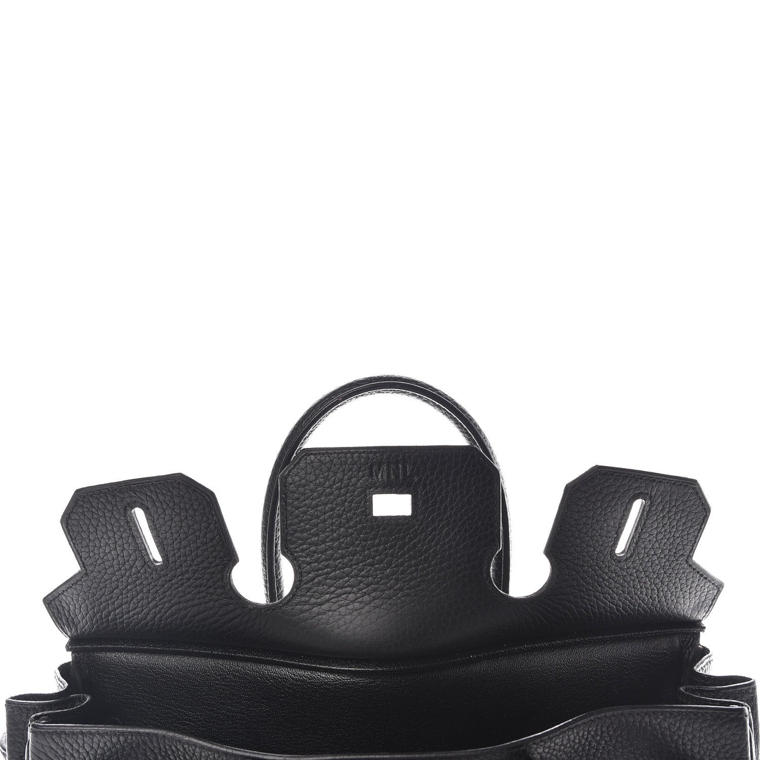 Hermes Taurillon Clemence Birkin 30 Black 9 of 42