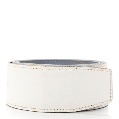 Hermes Epsom 42mm Belt Strap Bleu Lin White 3 of 6