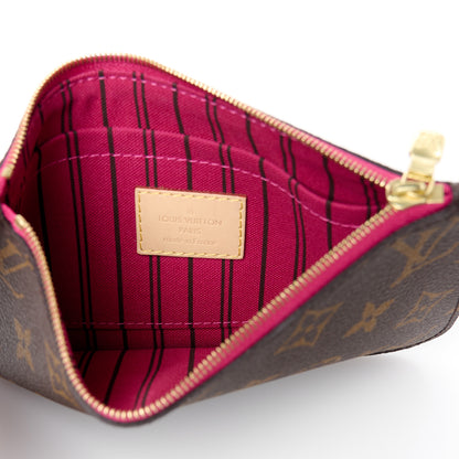 Louis Vuitton Monogram Neverfull PM Pochette Pivoine 5 of 7