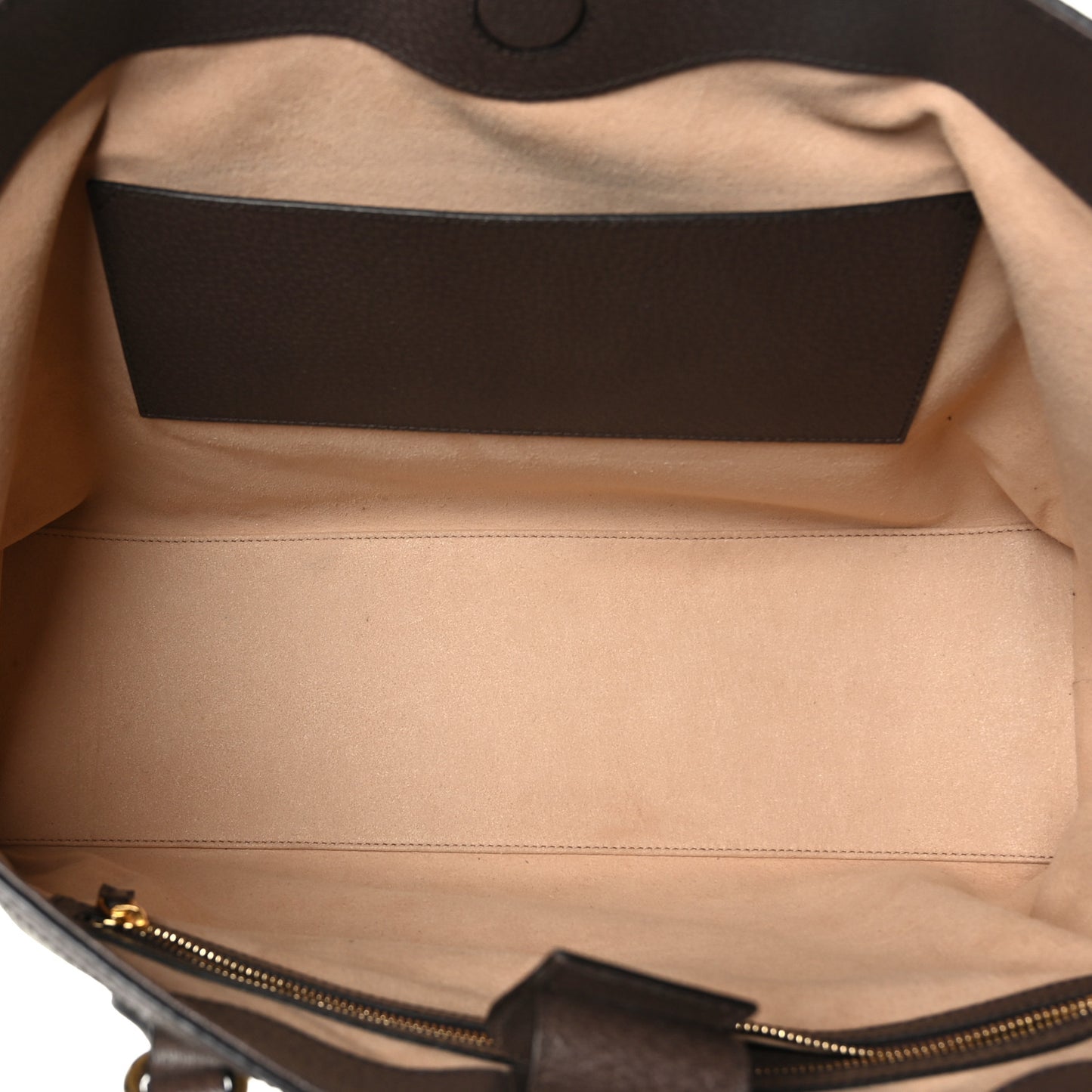 GG Supreme Monogram Textured Calfskin Web Medium Ophidia Shopping Tote Beige Ebony New Acero