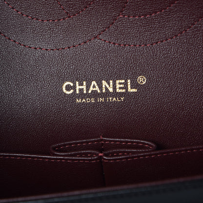 Chanel Lambskin Quilted Jumbo Double Flap Black 6 of 8