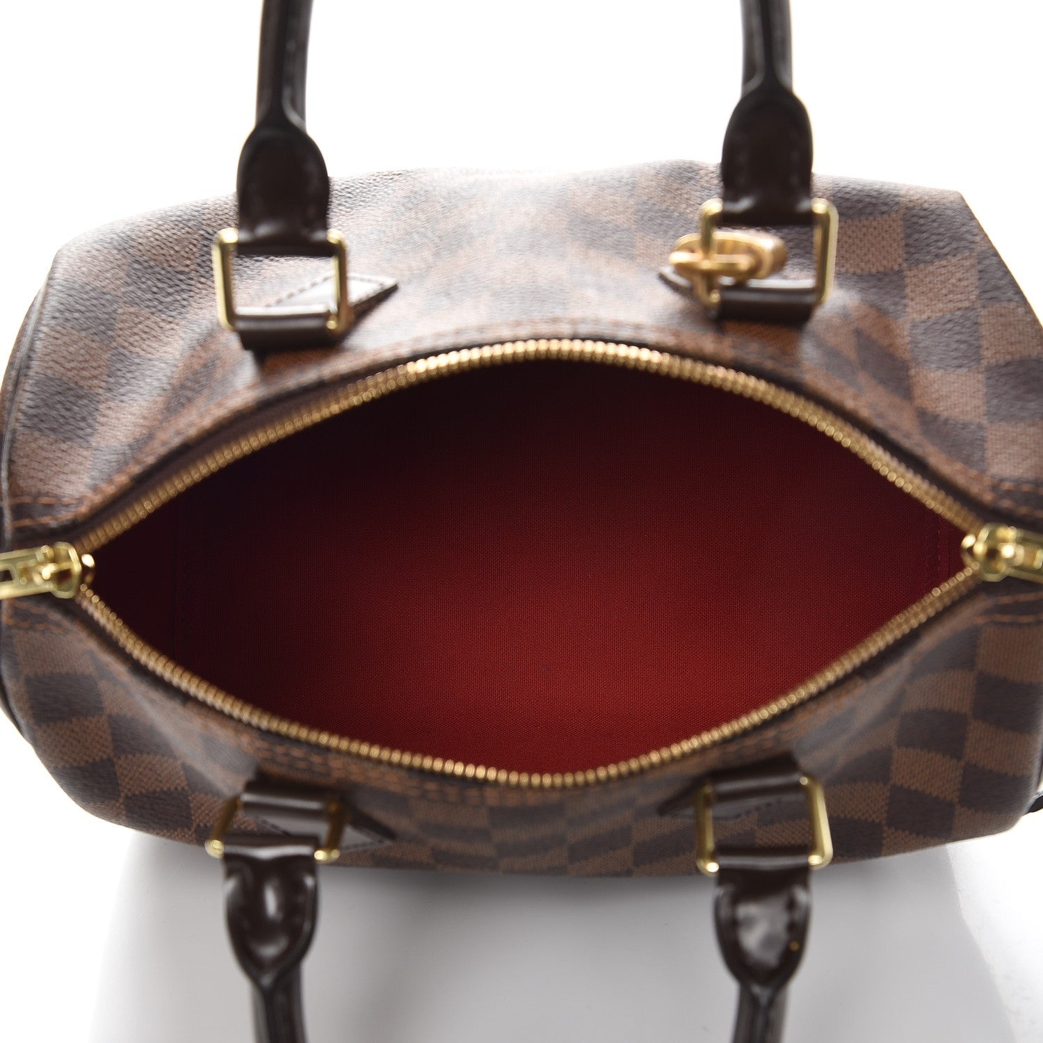 Louis Vuitton Damier Ebene Speedy Bandouliere 25 6 of 11