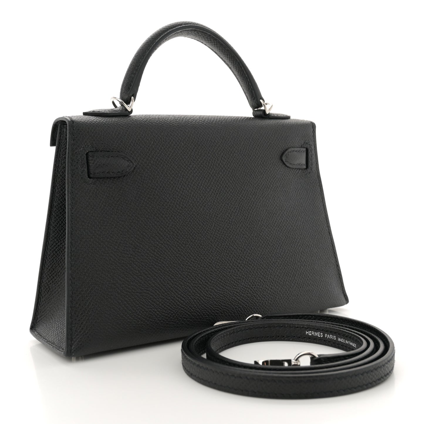 Epsom Mini Kelly Sellier 20 Black