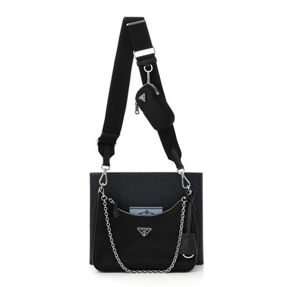Prada Nylon Re-Edition 2005 Shoulder Bag Black 12 of 12
