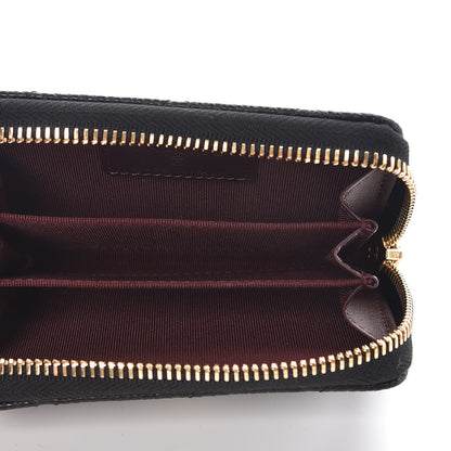 Chanel Caviar Quilted Zip Coin Purse Black 5 of 7