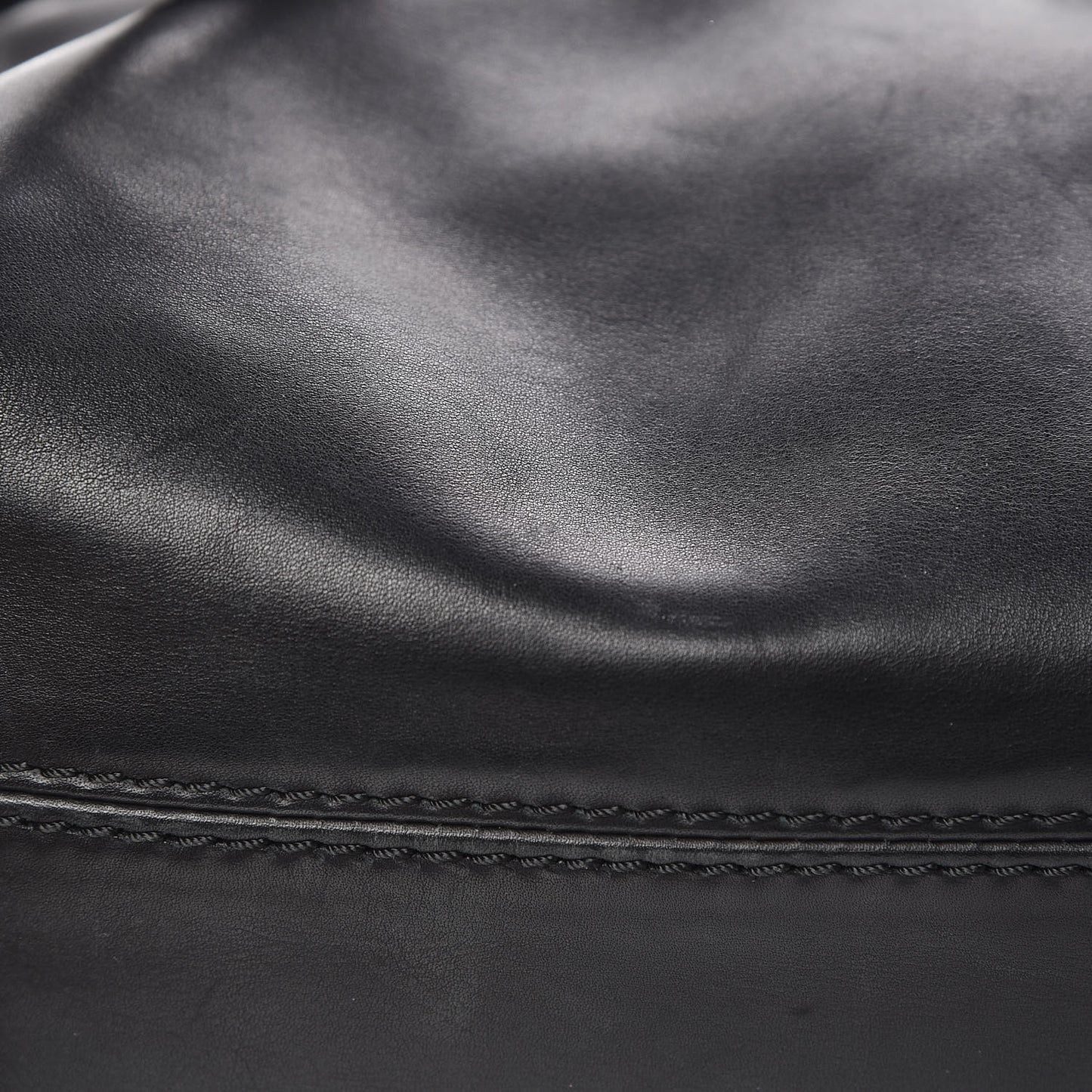 Calfskin Pauline Messenger Bag Black