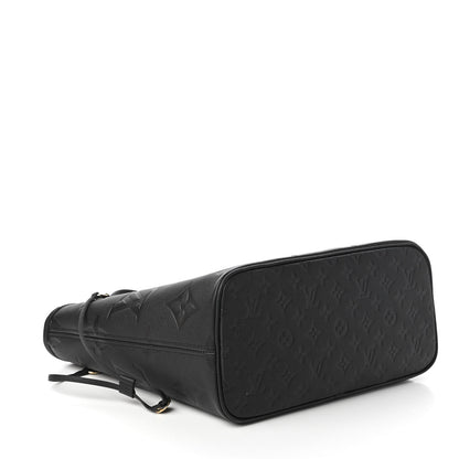 Louis Vuitton Empreinte Monogram Giant Neverfull MM Black 4 of 11