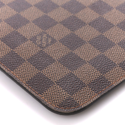 Louis Vuitton Damier Ebene Neverfull MM GM Pochette Rose Ballerine 8 of 9