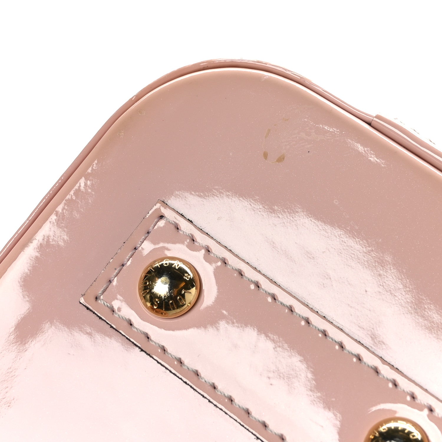 Louis Vuitton Vernis Alma BB Rose Florentin 11 of 11