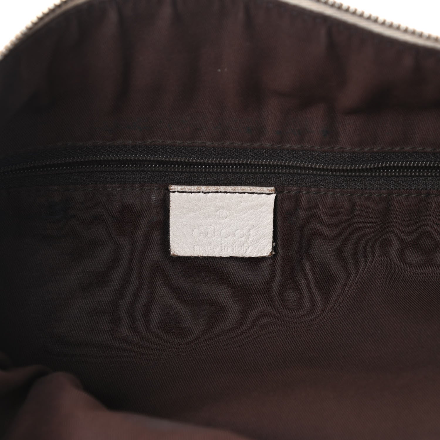 Gucci Monogram D Gold Large Messenger White 6 of 9