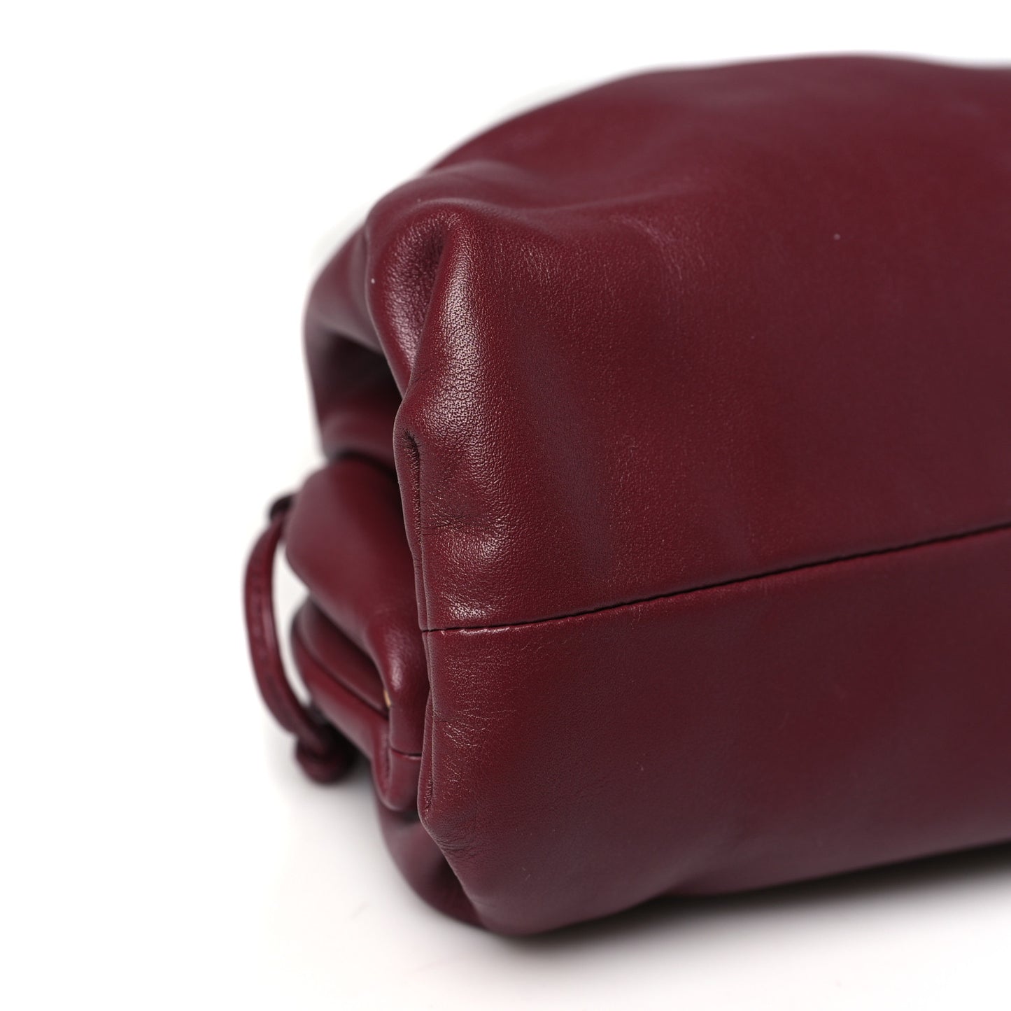 Butter Calfskin The Mini Pouch Bordeaux