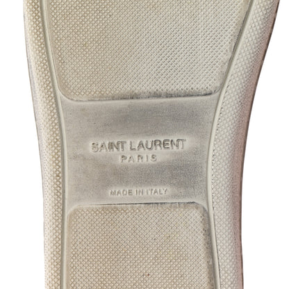 Saint Laurent Canvas Elba Court Classic SL/39 Mid Top Sneakers 35.5 Pink White 8 of 11