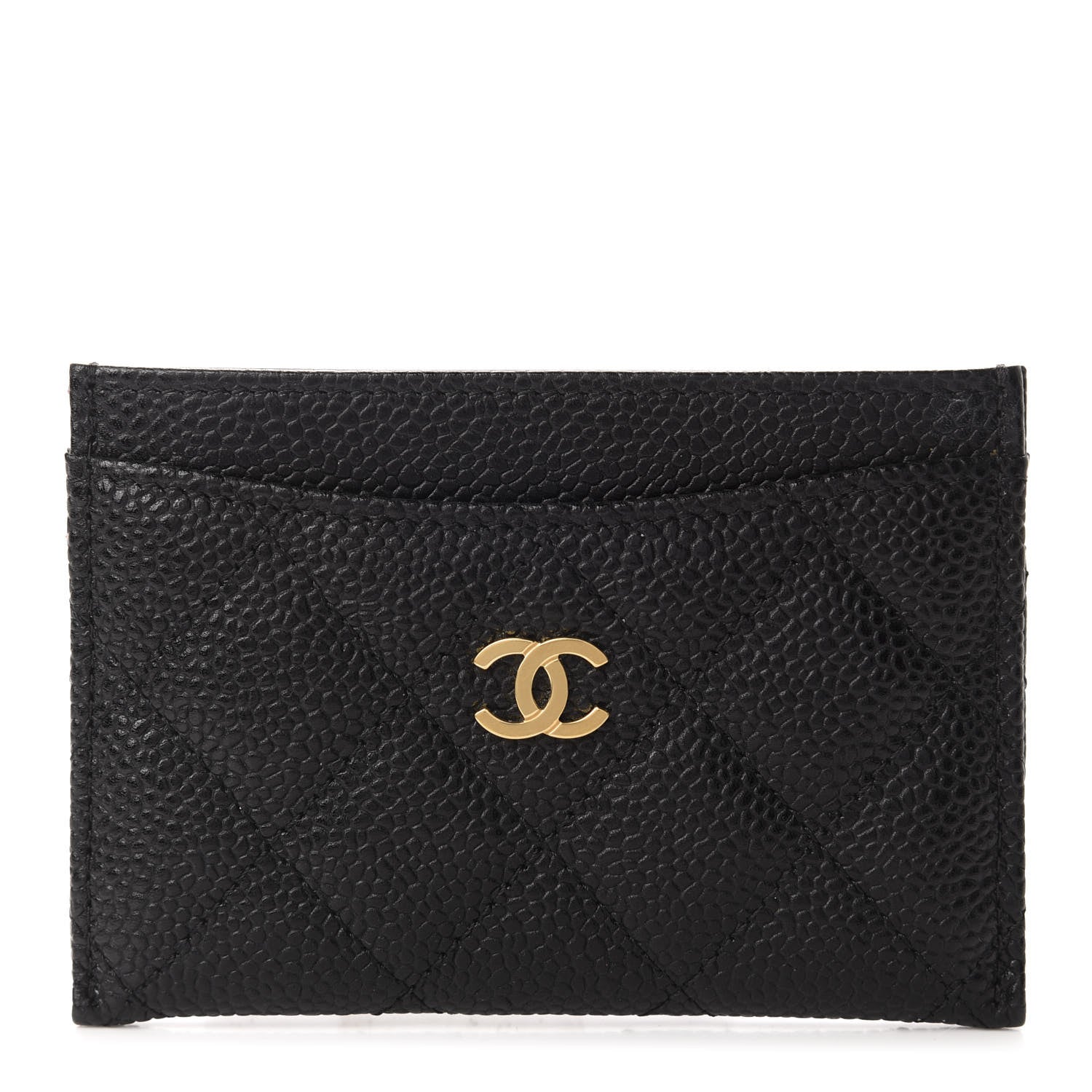 Chanel Caviar Quilted Card Holder Black 1 of 9