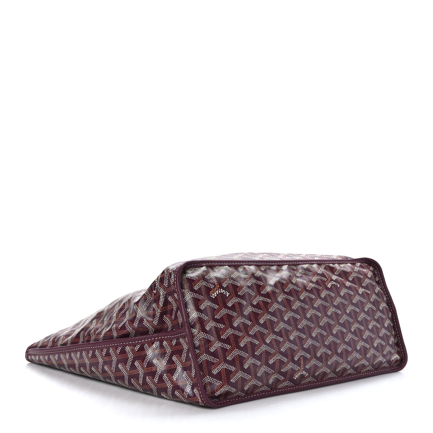 Goyardine Reversible Anjou PM Burgundy