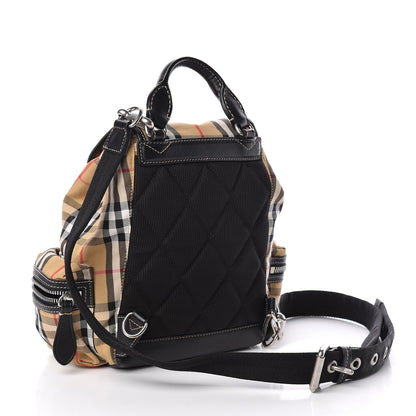 Burberry Vintage Check Small Rucksack Backpack Antique Yellow 3 of 9