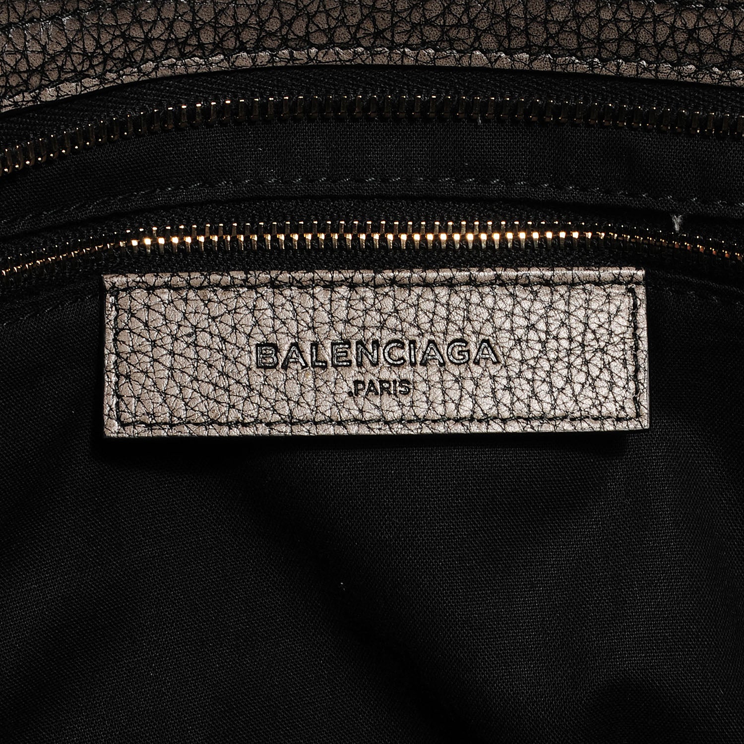 Balenciaga Grained Calfskin Classic Gold Hardware City Ombre Grey Gradient 13 of 14