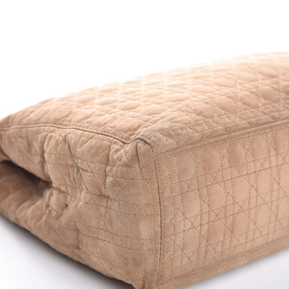Christian Dior Nylon Cannage Medium Lady Dior Brown 13 of 17