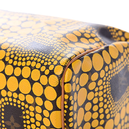 Louis Vuitton Monogram Kusama Town Speedy 30 Yellow 11 of 15