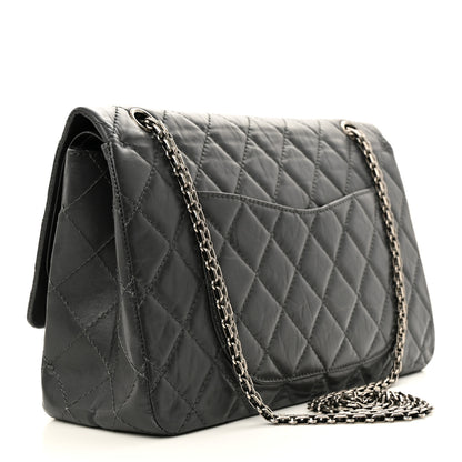 Chanel Aged Calfskin Quilted 2.55 Reissue 227 Flap Grey 3 of 12