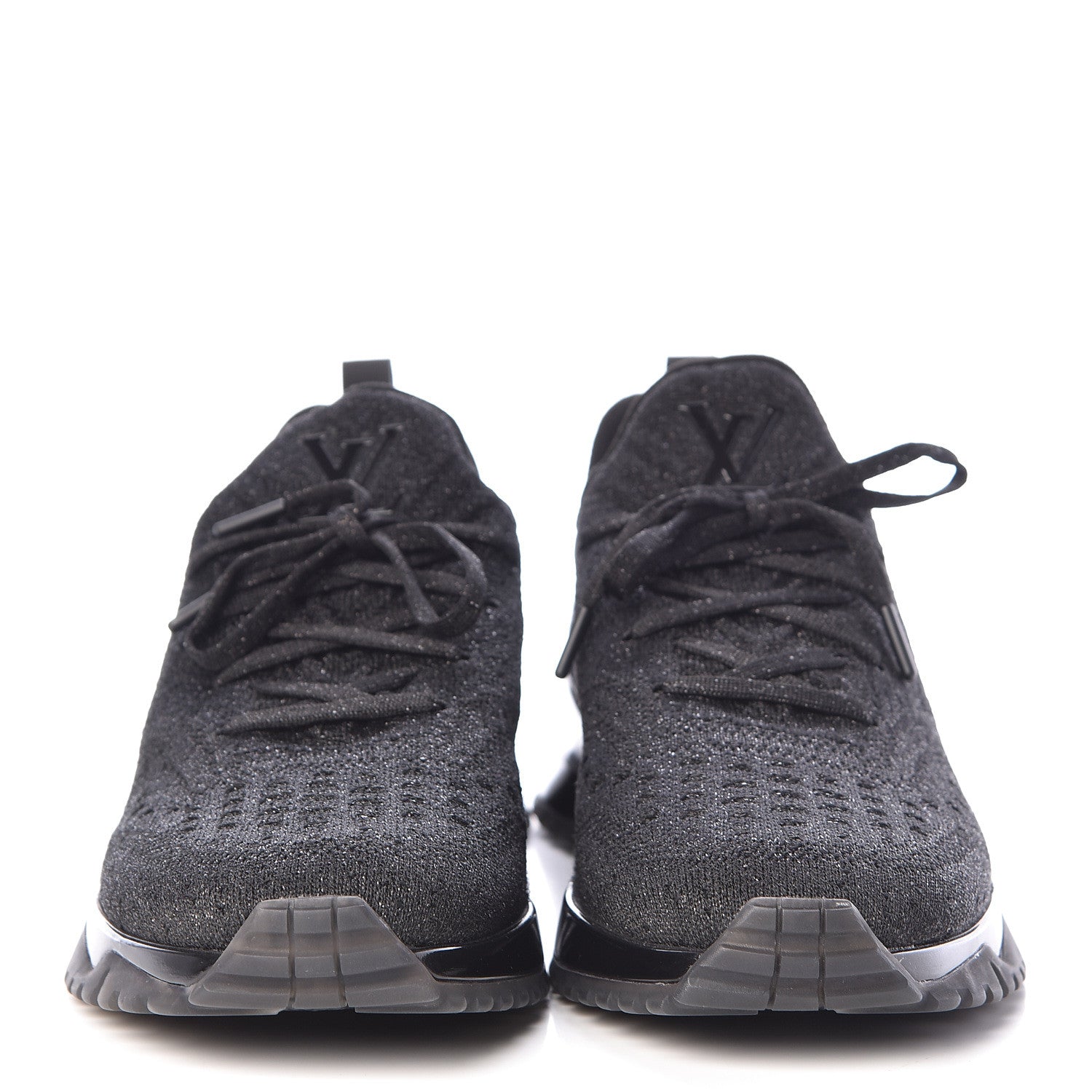 Louis Vuitton Technical Knit V.N.R. Sneakers 8 Black 2 of 8