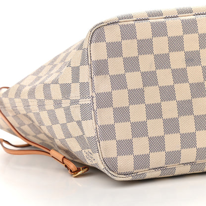Louis Vuitton Damier Azur Neverfull MM 8 of 9