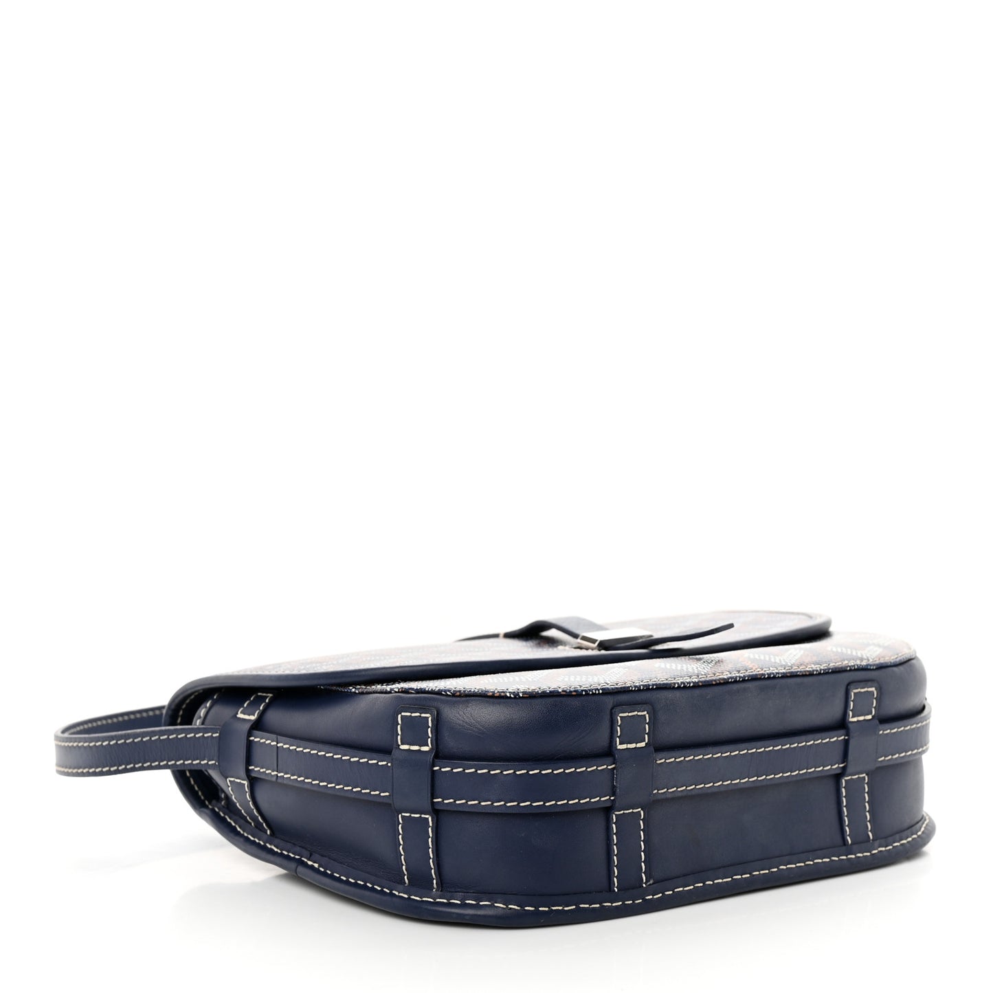 Goyardine Belvedere II PM Messenger Bag Navy