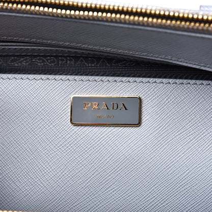 Prada Saffiano Medium Galleria Double Zip Tote Granito 5 of 14