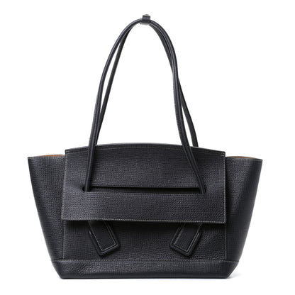 Bottega Veneta Grainy Calfskin Small Arco Black 1 of 5
