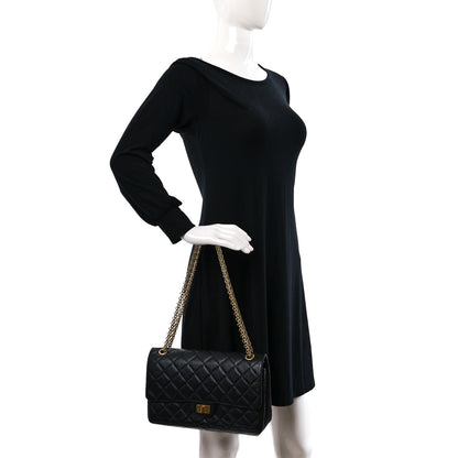 Chanel Aged Calfskin Quilted 2.55 Reissue 226 Flap Black 2 of 13