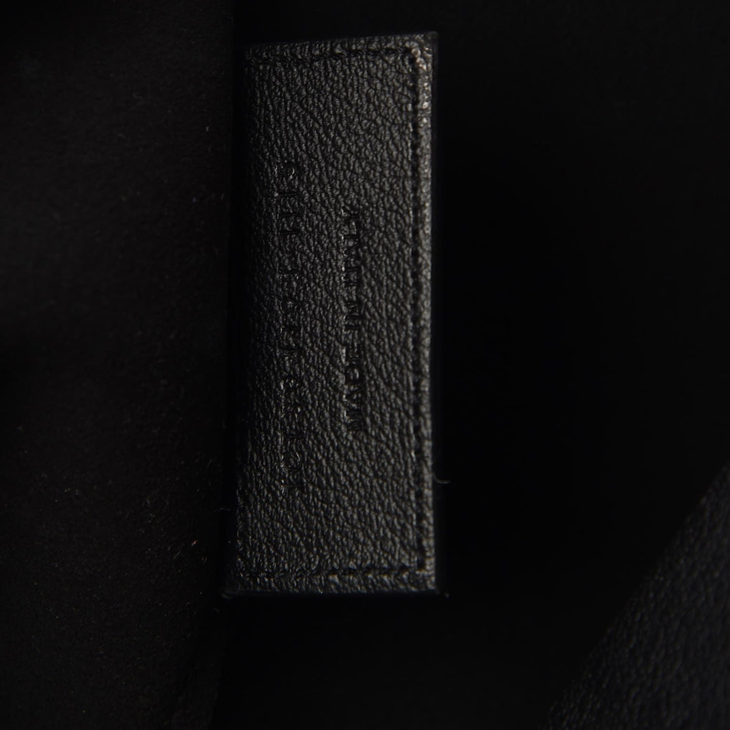 Calfskin Large Shopping Tote Black