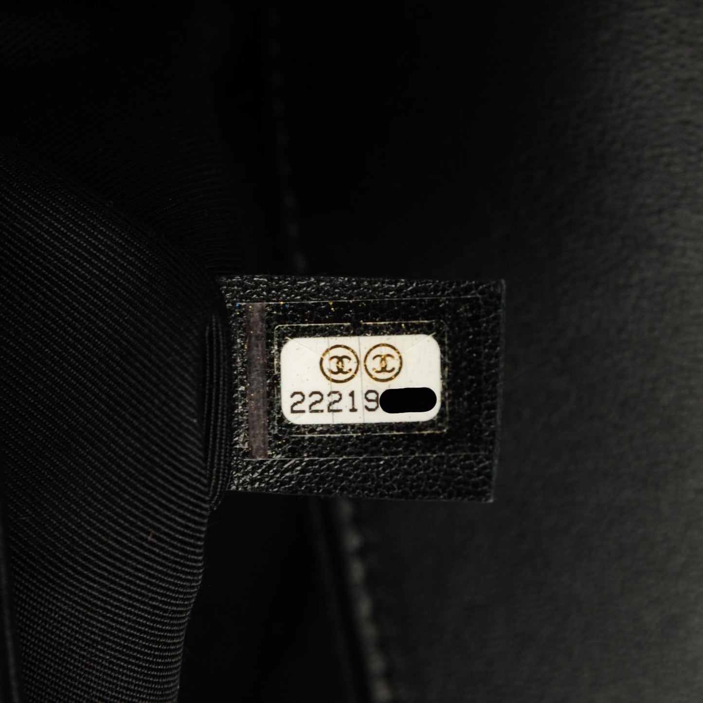 Lambskin Quilted Medium Boy Flap Black