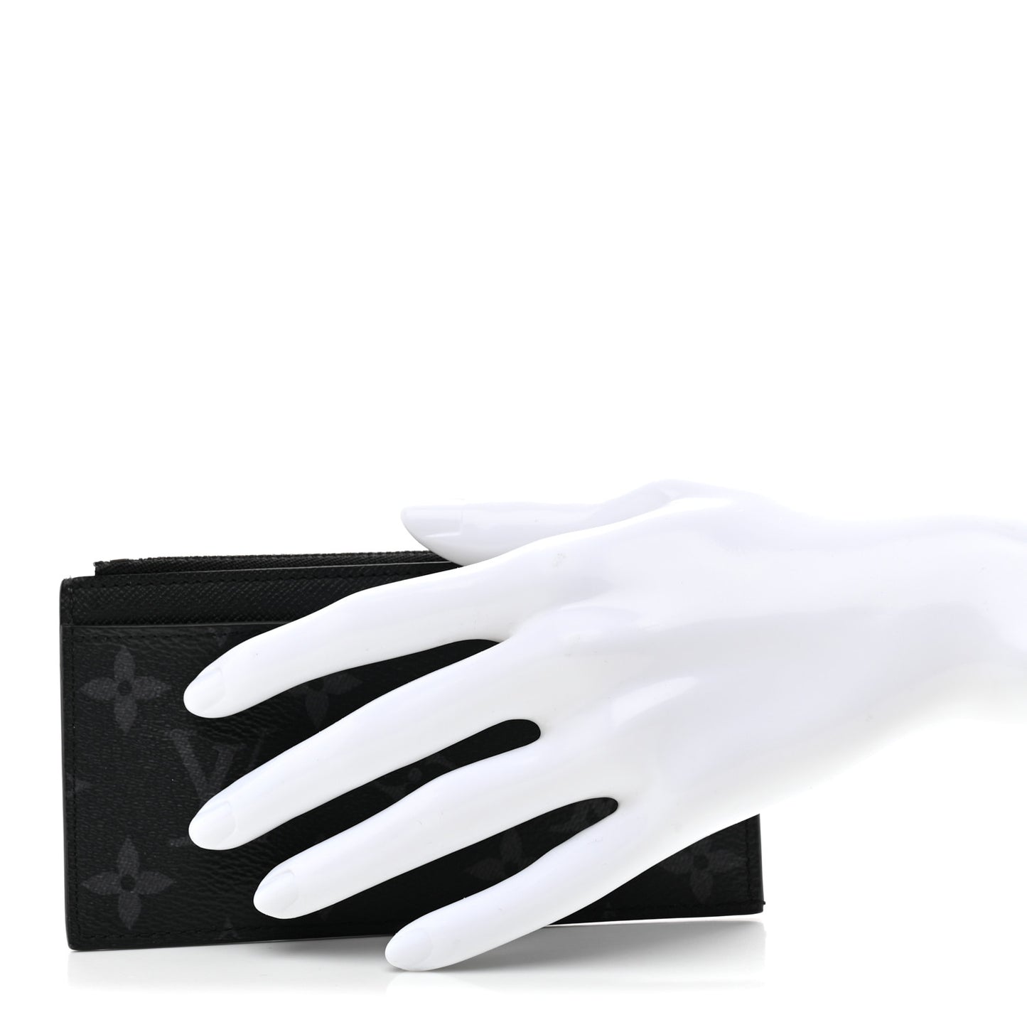Reverse Monogram Eclipse Taiga Coin Card Holder